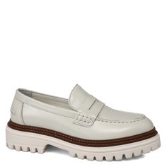 Лоферы женские Tendance TM3009-1 белые 41 EU