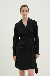 Платье женское Finn Flare FWD110112 черное L