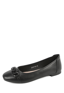 Балетки женские T.TACCARDI 225289-225290 черные 39 RU