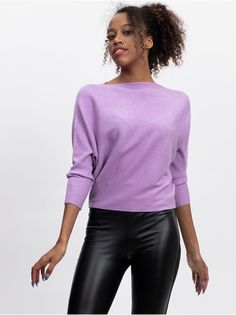 Джемпер женский RM Shopping 3311 фиолетовый One size