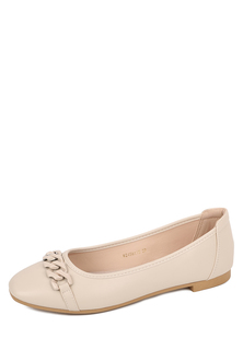 Балетки женские T.TACCARDI 225289-225290 бежевые 40 RU