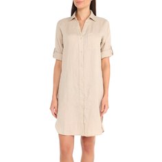 Платье женское Maison David MLY2118 бежевое XS