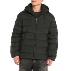 Пуховик мужской Maison David MLY230424 зеленый XXL