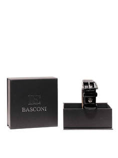 Ремень мужской Basconi LG003BC черный, 120 см