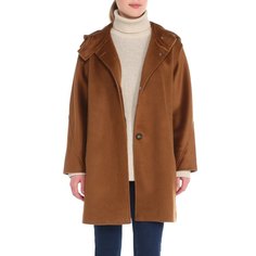 Пальто женское Maison David 22923 коричневое M