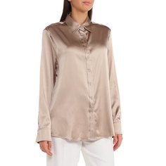 Блуза женская Maison David MLY2319-1 бежевая XS