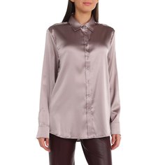 Блуза женская Maison David MLY2319-1 коричневая XS