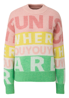 Пуловер женский QS by s.Oliver 2138947/20X0 разноцветный L