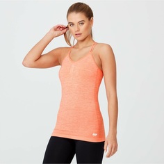 Майка женская MyProtein Shape seamless vest оранжевая S