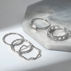 Кольцо из бижутерного сплава one size Queen fair 6687077, без вставки