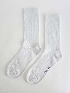 Комплект носков унисекс TENDEN MSC23/01 белых 41-44, 2 пары