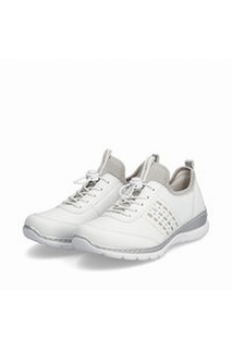 Полуботинки женские Rieker L3259-80 белые 39 RU
