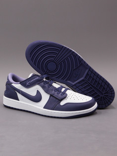 Кеды мужские Nike Air Jordan 1 Low FlyEase фиолетовые 10 US