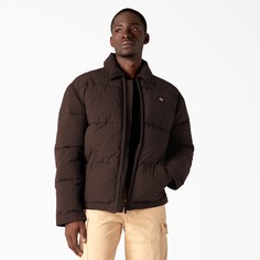 Зимняя куртка мужская Dickies Overbrook коричневая L