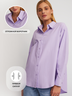 Рубашка женская Zolla 02411117Y5534100 фиолетовая XS