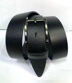Ремень унисекс АР3 черный, 115-130х4 см No Brand