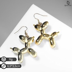 Серьги подвески из бижутерного сплава Queen Fair 9398456, без вставки