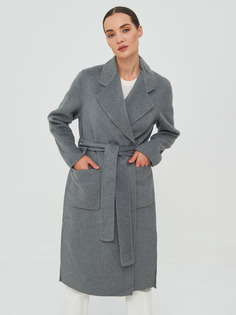 Пальто женское ElectraStyle 67171 серое 50 RU