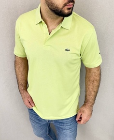 Футболка мужская Lacoste CA-16998 желтая 50 RU