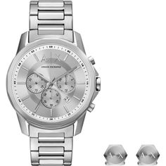 Наручные часы унисекс Armani Exchange AX7141 серебристые