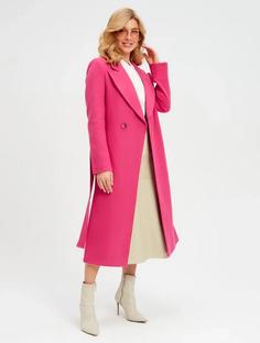 Пальто женское Giulia Rosetti 60198 розовое 52 RU