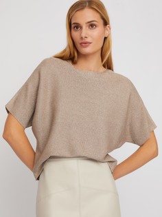 Джемпер женский Zolla 241162420128100 коричневый 3XL