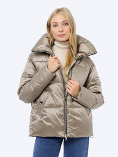 Куртка женская Vitacci RP9069-04 коричневая 42 RU
