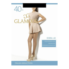 Колготки женские Glamour черные 4