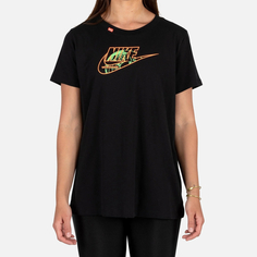 Футболка женская Nike Nsw Tee Worldwide 1, CV9164-100, размер S