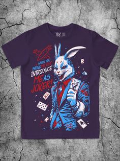 Футболка мужская Макс Экстрим EX-0414JKR-6357Joker фиолетовая M