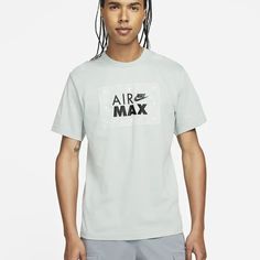 Футболка мужская Nike DO7239-013 серая S