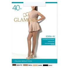 Колготки женские GLAMOUR 880308 черные 2