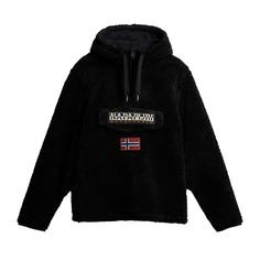 Худи мужское Napapijri Burgee Fleece черное M