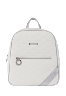 Рюкзак женский Daniele Patrici SSYPM-106 белый, 26x12x31 см