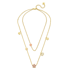 Колье из стали 50 см Cerruti 1881 CIJLN0009303, эмаль/кристаллы