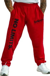 Спортивные брюки мужские INFERNO style Б-003-001 красные S