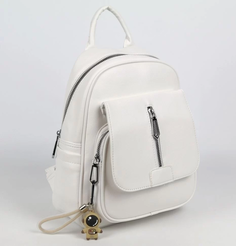 Женский рюкзак из эко кожи Z166-5 Белый Fuzi House