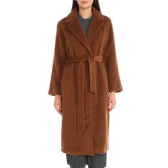 Пальто женское Maison David 22902 коричневое XL