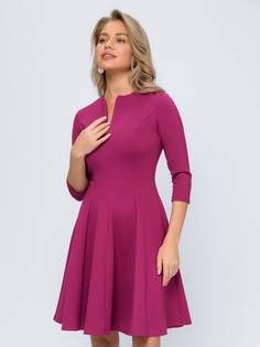 Платье женское 1001dress 0100679BE фиолетовое 40 RU