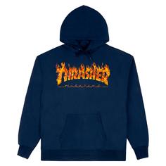 Худи мужское Thrasher Inferno Hood синее XL