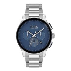 Наручные часы унисекс HUGO BOSS HB1513763 серебристые