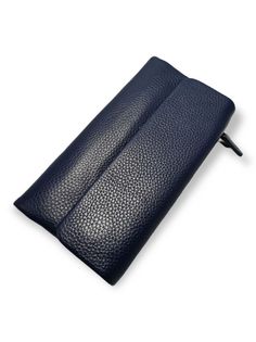 Кошелек женский Leather Wallet 3039 синий