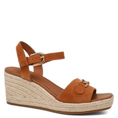 Эспадрильи женские GEOX D45UYC коричневые 35 EU