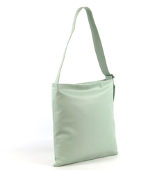 Женская плоская сумка хобо из эко кожи 8022 Грин (132494) Fuzi House
