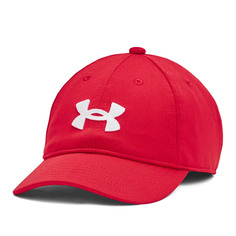 Бейсболка унисекс Under Armour Boys Blitzing Adj красная, one size