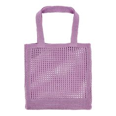 Пляжная сумка женская LADY PINK фиолетовая