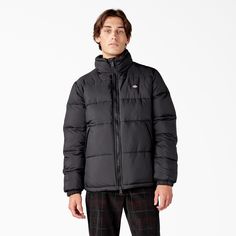 Зимняя куртка мужская Dickies Waldenburg черная M