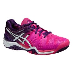 Спортивные кроссовки женские Asics Resolution розовые 8 US