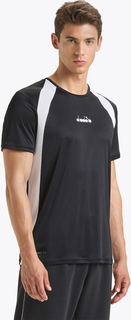 Футболка мужская Diadora Ss T-Shirt черная 2XL