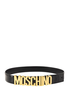 Ремень женский MOSCHINO A80128007 black, 80x3,4 см